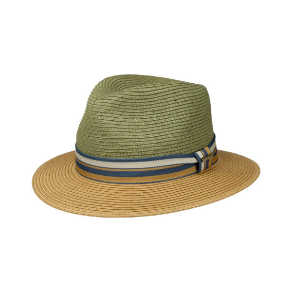 Chapeau en Paille Romaro Toyo - Kaki - Stetson