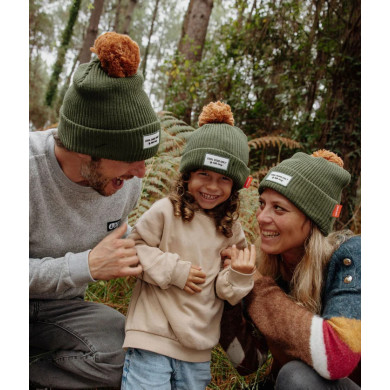 Bonnet Color Block Forest 9-18 MOIS - Hello Hossy