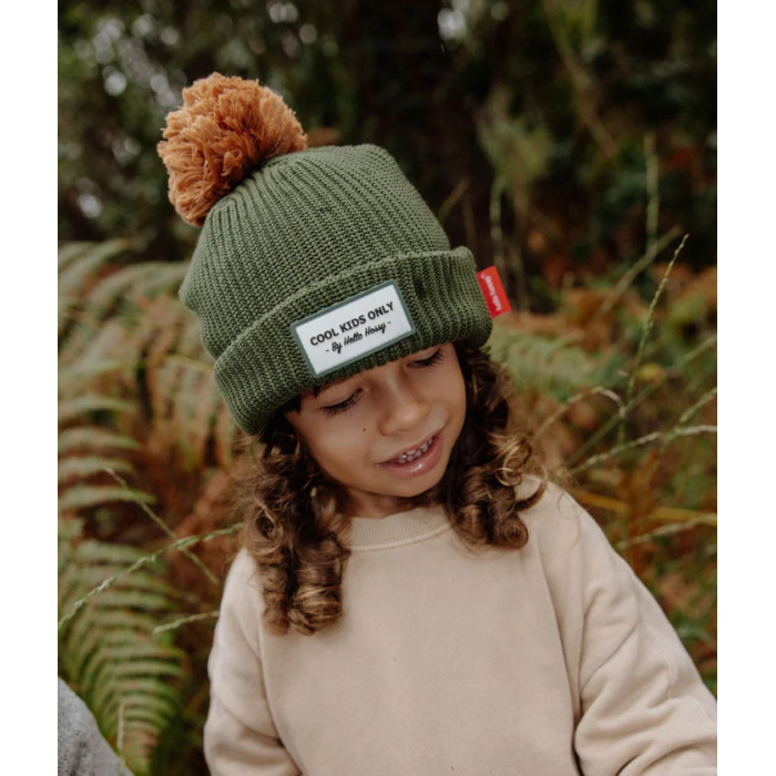 Bonnet Color Block Forest 9-18 MOIS - Hello Hossy