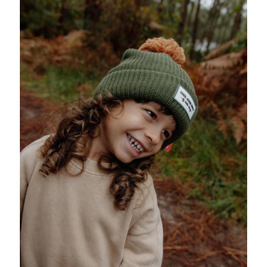 Bonnet Color Block Forest 9-18 MOIS - Hello Hossy
