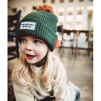 Bonnet Color Block Forest 9-18 MOIS - Hello Hossy