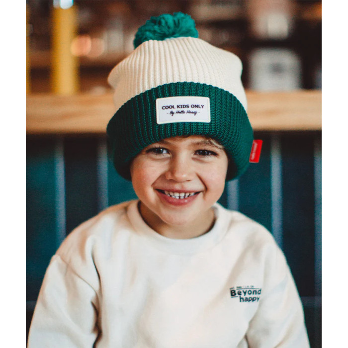 Bonnet Color Block Hope 9-18 MOIS - Hello Hossy