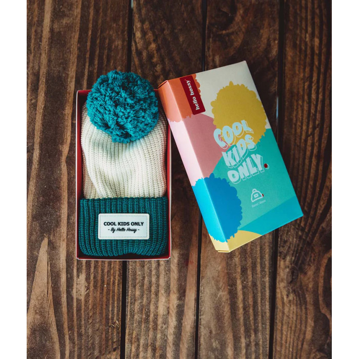 Bonnet Color Block Hope 9-18 MOIS - Hello Hossy