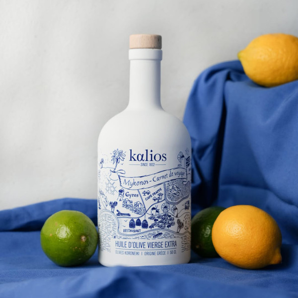 Huile d'olive édition limitée Mykonos 50cl - Kalios