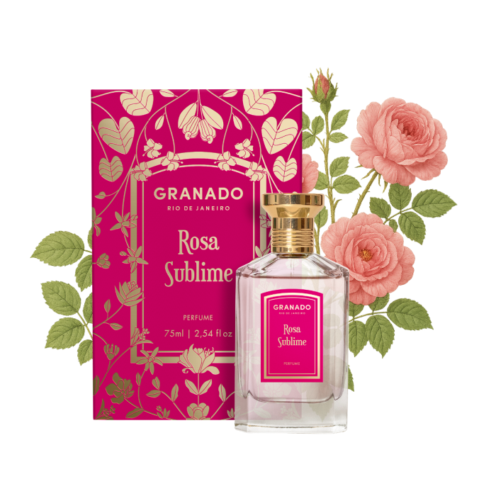 Eau de Parfum Rosa Sublime - 75ml - Granado