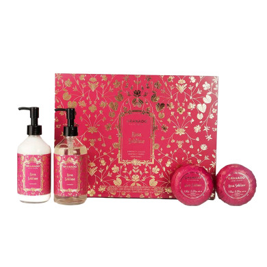 Coffret Savon & Lait Hydratant Rosa Sublime - Granado