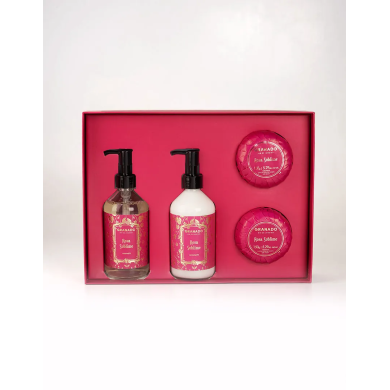 Coffret Savon & Lait Hydratant Rosa Sublime - Granado