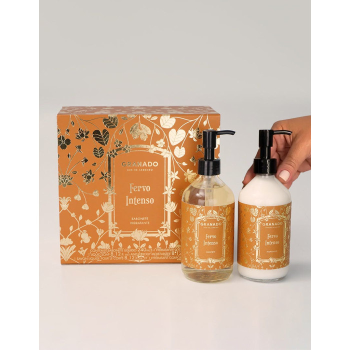 Duo Savon Liquide & Lait Hydratant Fervo Intenso - Granado