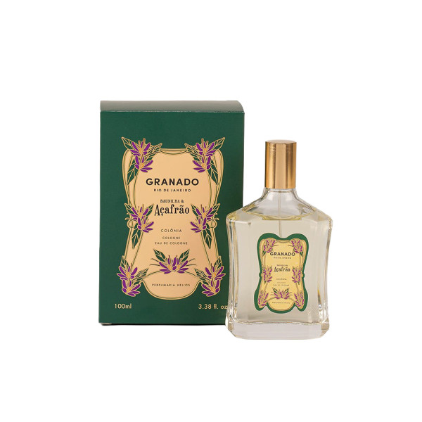 Eau de Cologne Baunilha e Açafrão - 100ml - Granado