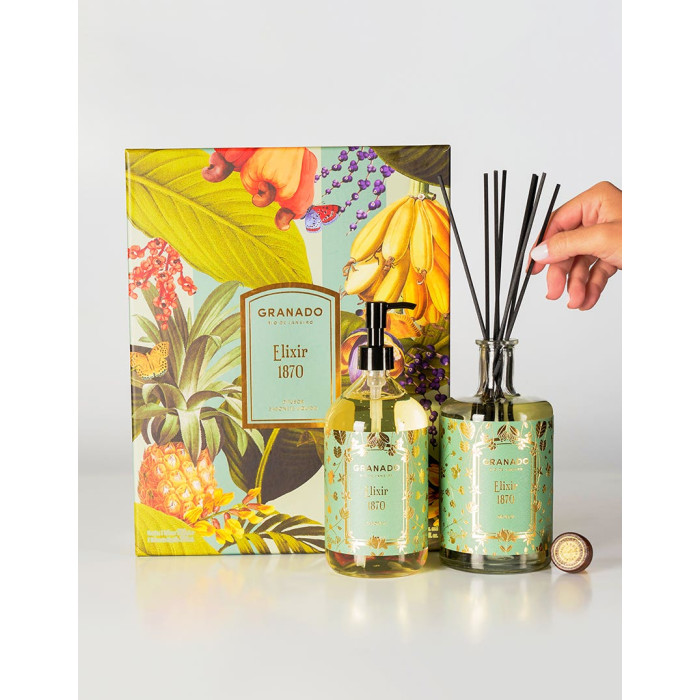 Coffret Diffuseur & Savon Liquide Elixir - Granado