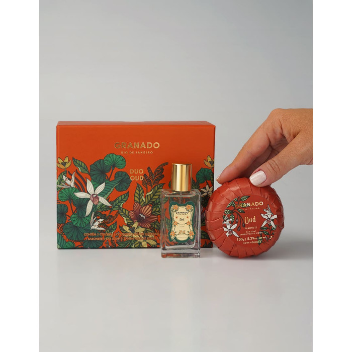 Coffret Duo Pain de Savon & Cologne Oud - Granado