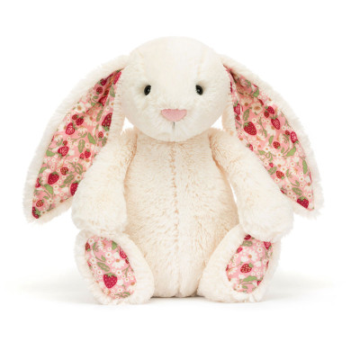 Blossom Cream Bunny 'Berry' - Jellycat