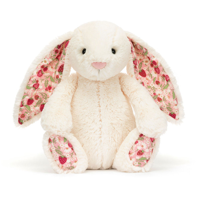 Blossom Cream Bunny 'Berry' - Jellycat