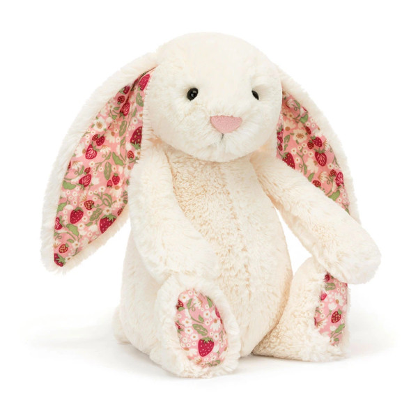 Blossom Cream Bunny 'Berry' - Jellycat