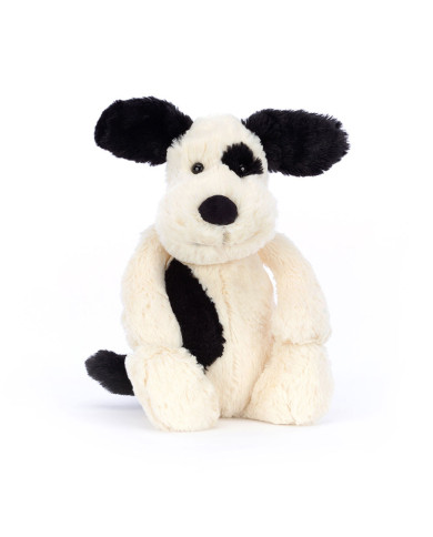 Bashful Black & Cream Puppy - Jellycat