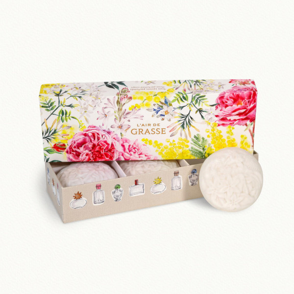Coffret 3 savons L'Air de Grasse - Fragonard