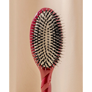 N.02 La Brosse Démêlante & Soin l'Indispensable Rouge Cerise - La Bonne Brosse