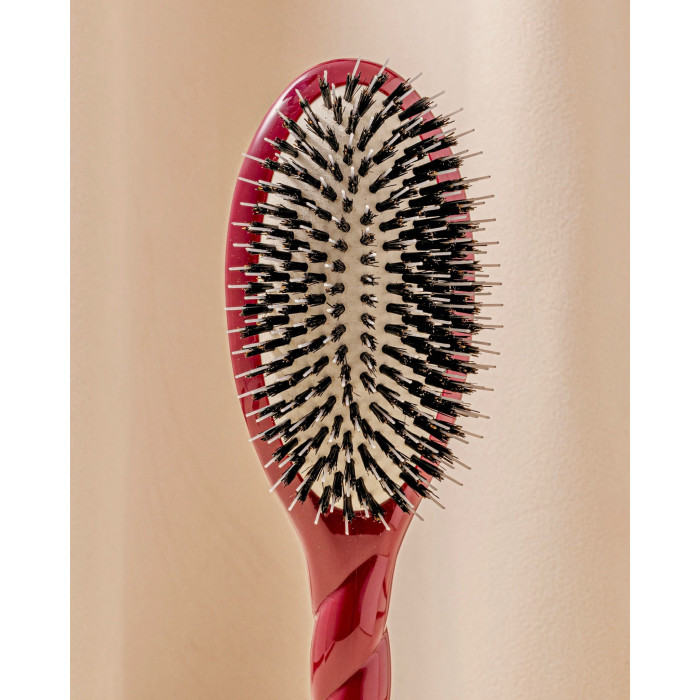N.02 La Brosse Démêlante & Soin l'Indispensable Rouge Cerise - La Bonne Brosse