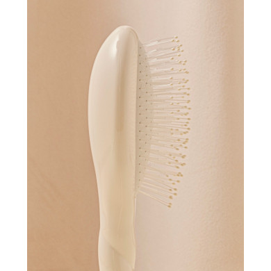 N.04 La Petite Brosse Démêlante & Massante La Miracle Blanc Crème - La Bonne Brosse