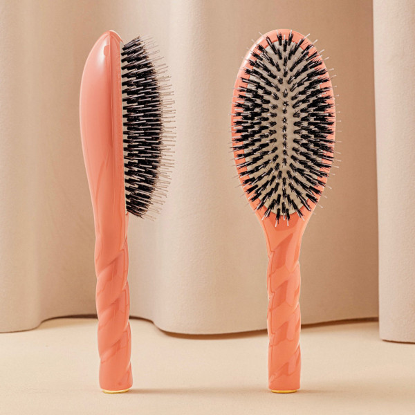 N.02 La Brosse Démêlante & Soin l'Indispensable Corail - La Bonne Brosse