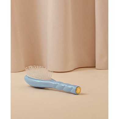 N.04 La Petite Brosse Démêlante & Massante La Miracle Bleu Ciel - La Bonne Brosse