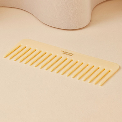 Le Peigne Large Démêlant en Acétate Ivoire Cair - La Bonne Brosse
