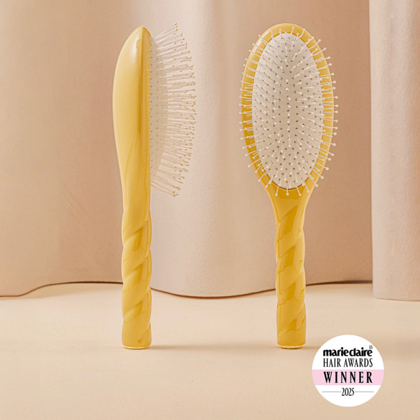 N.04 La Brosse Démêlante & Massante La Miracle Jaune Safran