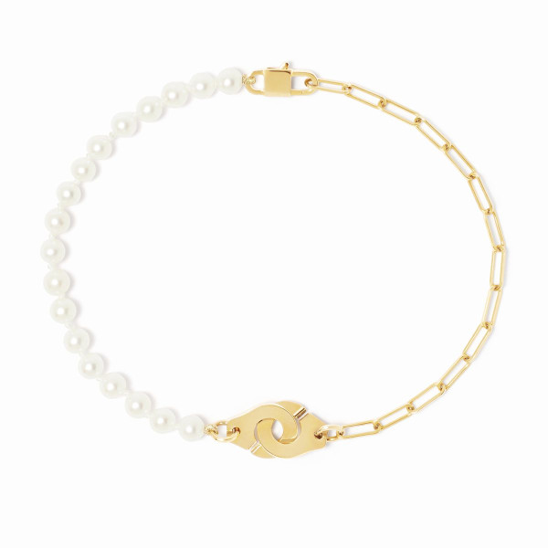 Bracelet de perles Menottes dinh van XS Or jaune - dinh van