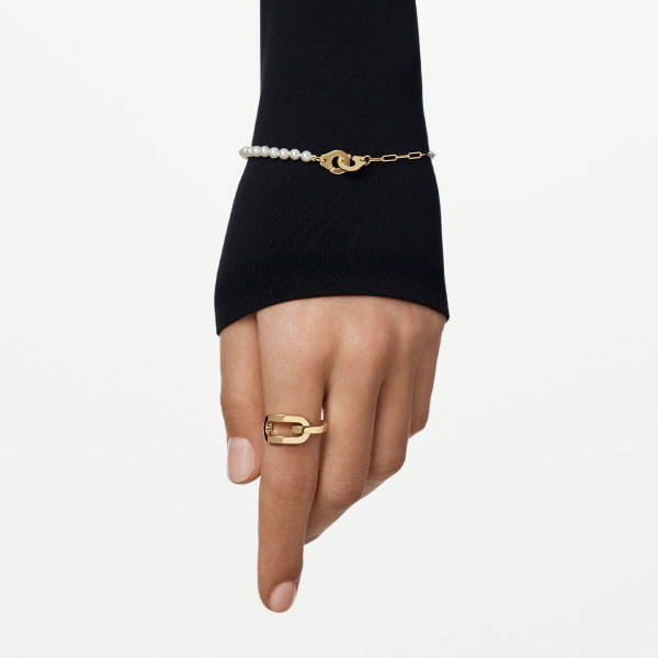Bracelet de perles Menottes dinh van XS Or jaune - dinh van