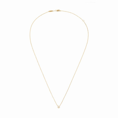 Le Cube Diamant small necklace yellow gold and diamond - Dinh Van