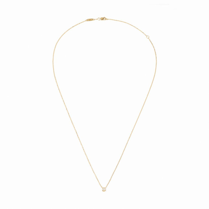 Le Cube Diamant small necklace yellow gold and diamond - Dinh Van
