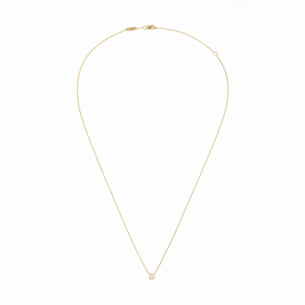 Collier Le Cube Diamant petit modèle or jaune et diamant - Dinh Van