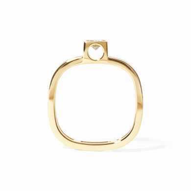 Bague Le Cube Diamant or jaune et diamant taille 52 - Dinh Van