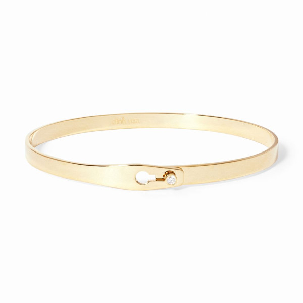 Serrure bracelet yellow gold and diamond - Dinh Van