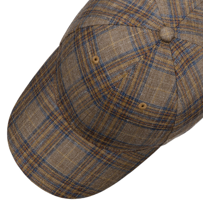 Casquette Silk Mix Check - Stetson