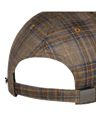 Casquette Silk Mix Check - Stetson
