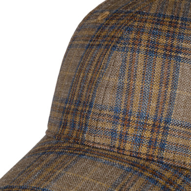 Casquette Silk Mix Check - Stetson