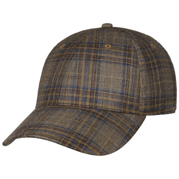 Casquette Silk Mix Check - Stetson