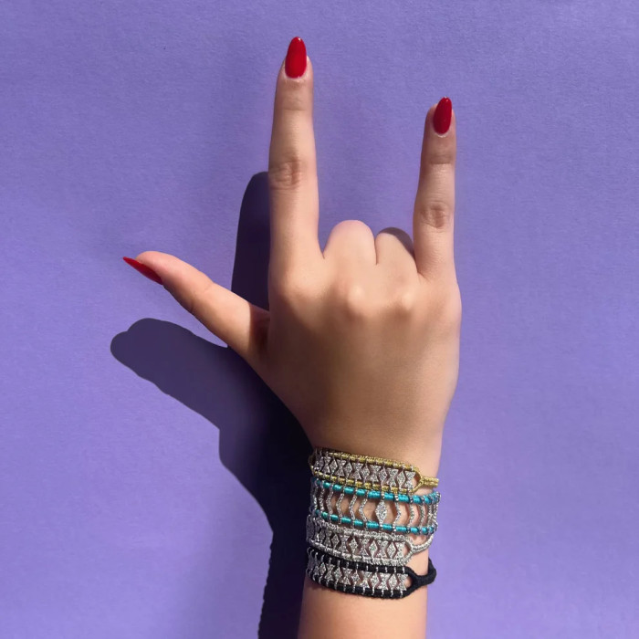Bracelet Buzios Argent - Van Den Abeele