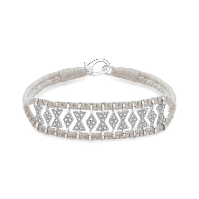Bracelet Buzios Vanille - Van Den Abeele