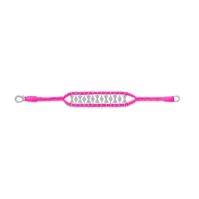 Bracelet Buzios Rose fluo - Van Den Abeele