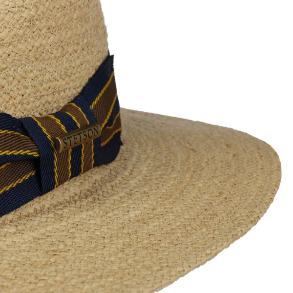 Chapeau de Paille de Raphia Yescott - Taille S - Stetson