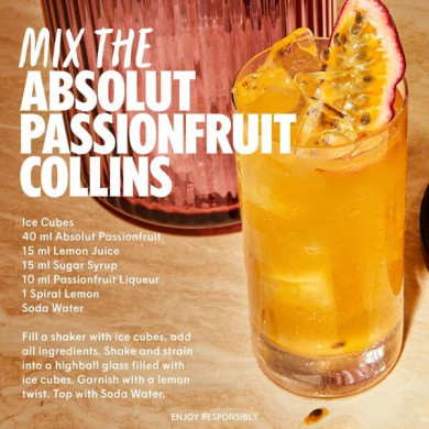 Vodka Passionfruit 70cl - Absolut