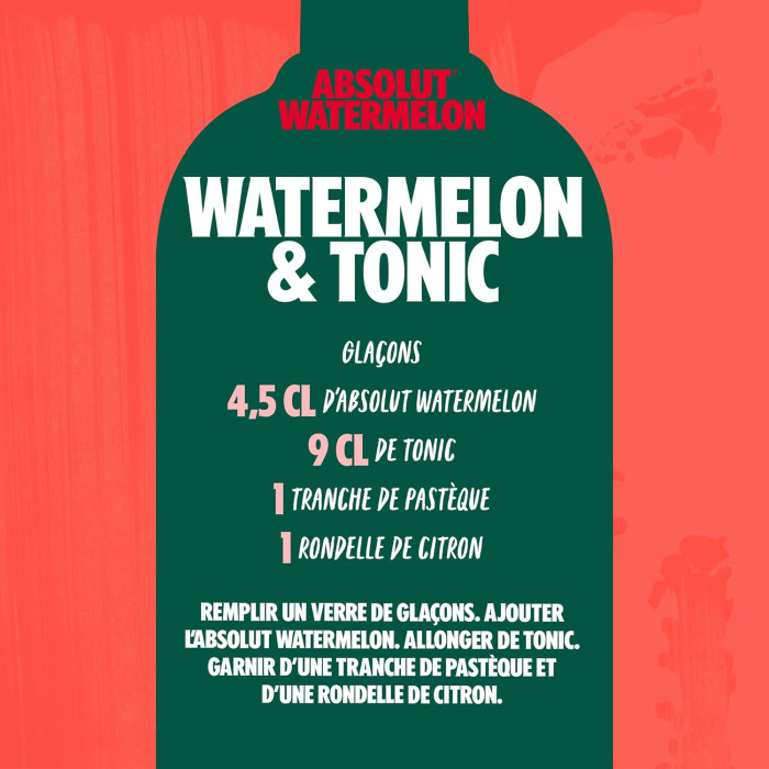 Vodka Watermelon 70cl - Absolut