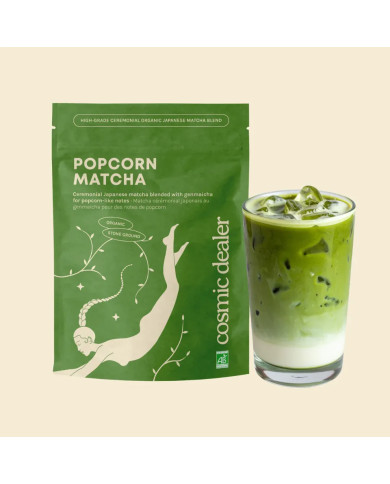 Matcha Pop Corn 60g - Cosmic Dealer