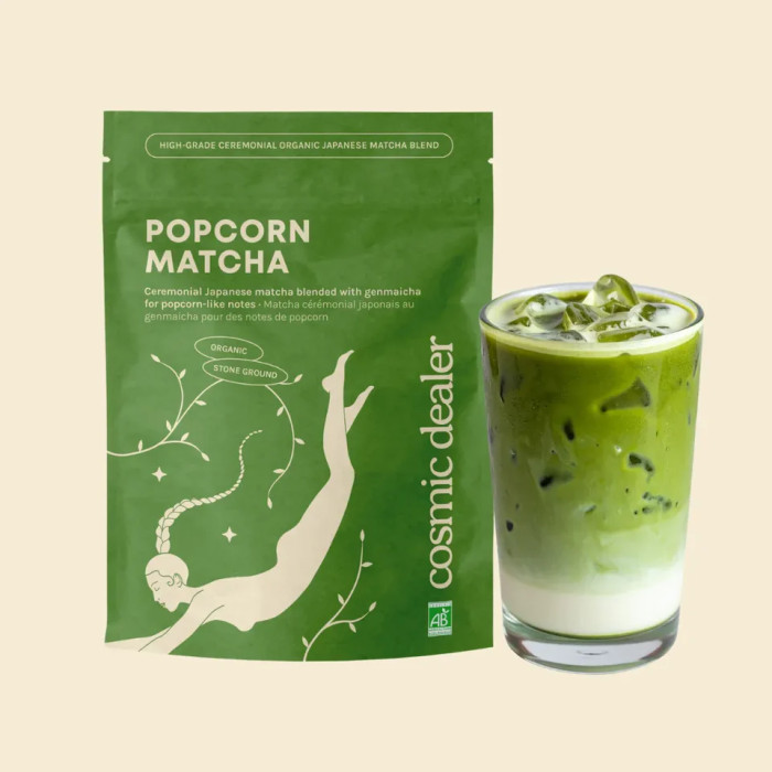 Matcha Pop Corn 60g - Cosmic Dealer