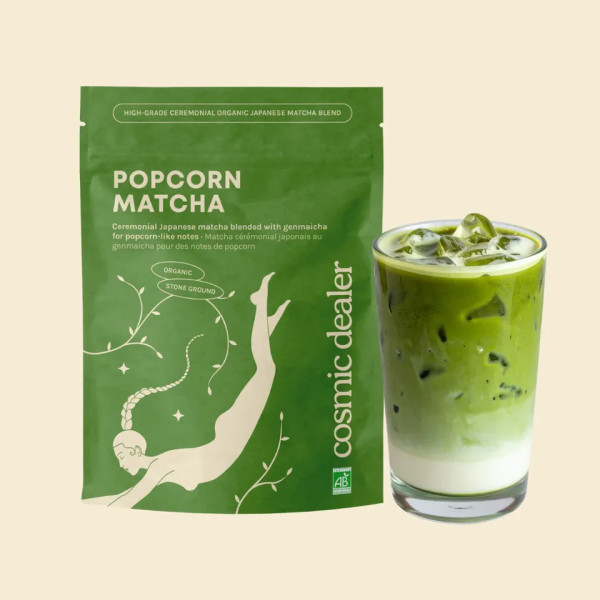 Matcha Pop Corn 60g - Cosmic Dealer