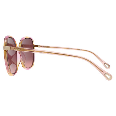 Lunettes de soleil Chloé Franky CH0031S 013 56-19 Havana Pink