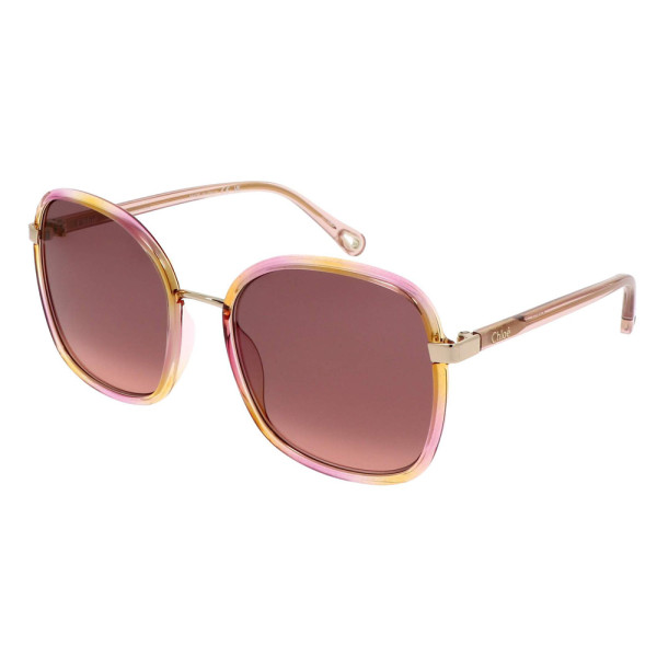 Lunettes de soleil Chloé Franky CH0031S 013 56-19 Havana Pink