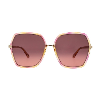 Lunettes de soleil Chloé CH0262S 003 58-16 Havana Pink